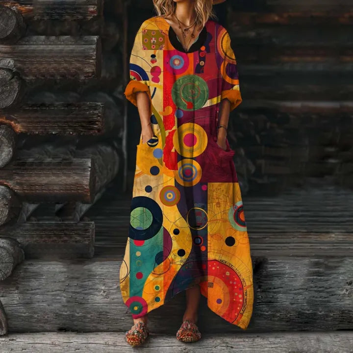 Ruby | Bohemian Maxi Dress