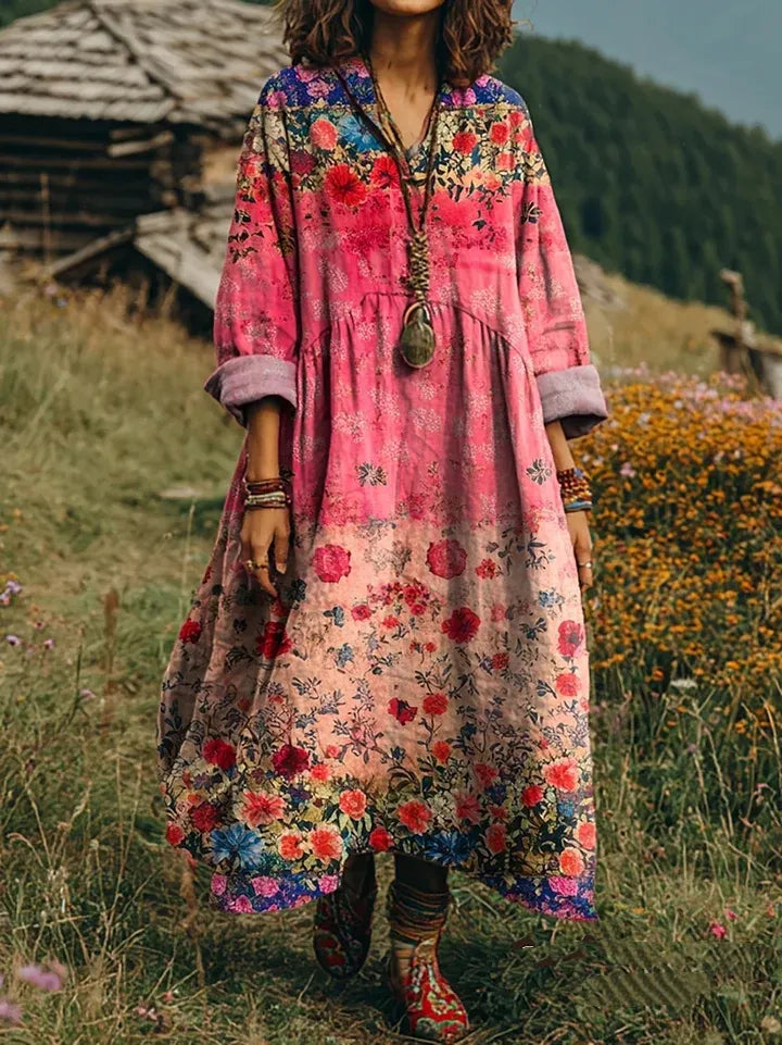 Rosie | Bohemian Maxi Dress