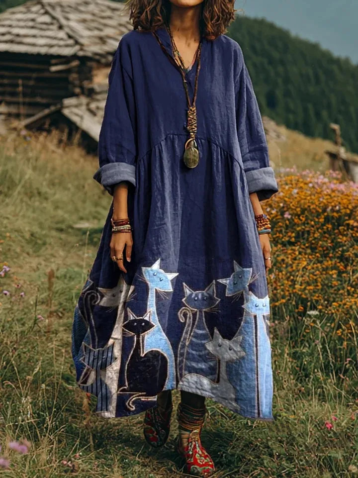 Olivia | Bohemian Maxi Dress