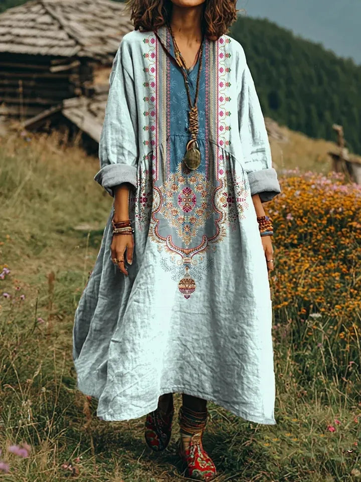 Lily | Bohemian Maxi Dress