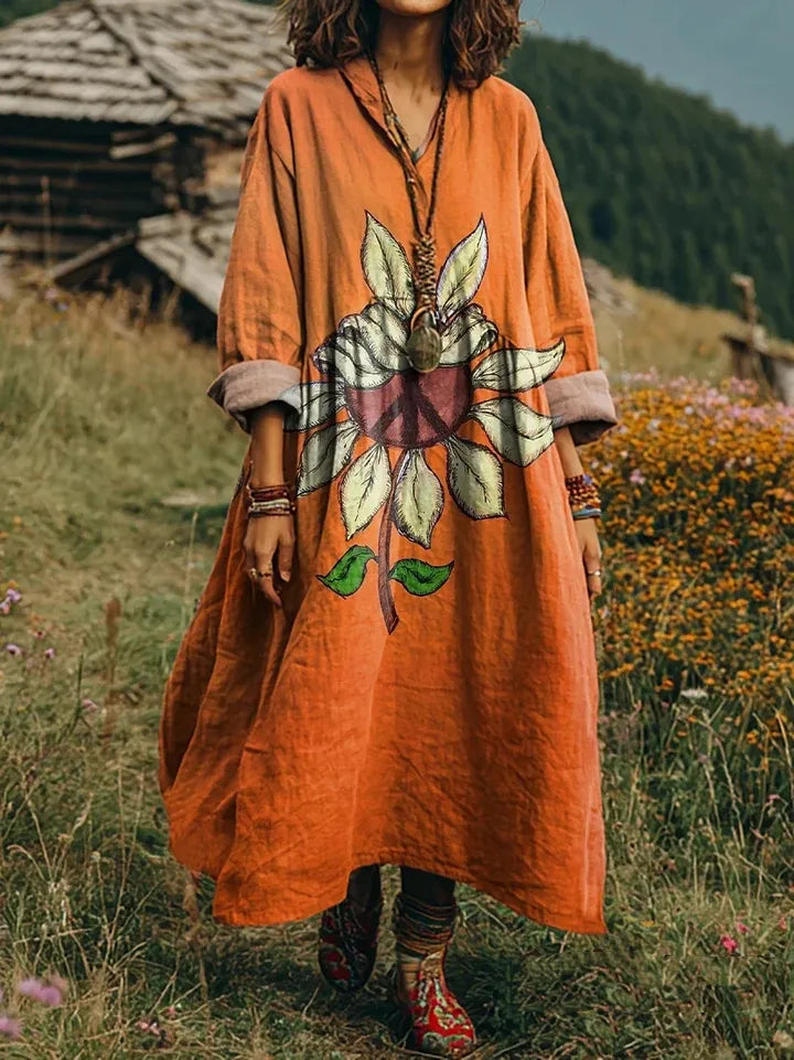 Ava | Bohemian Maxi Dress