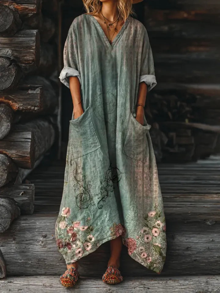 Eliza | Bohemian Maxi Dress
