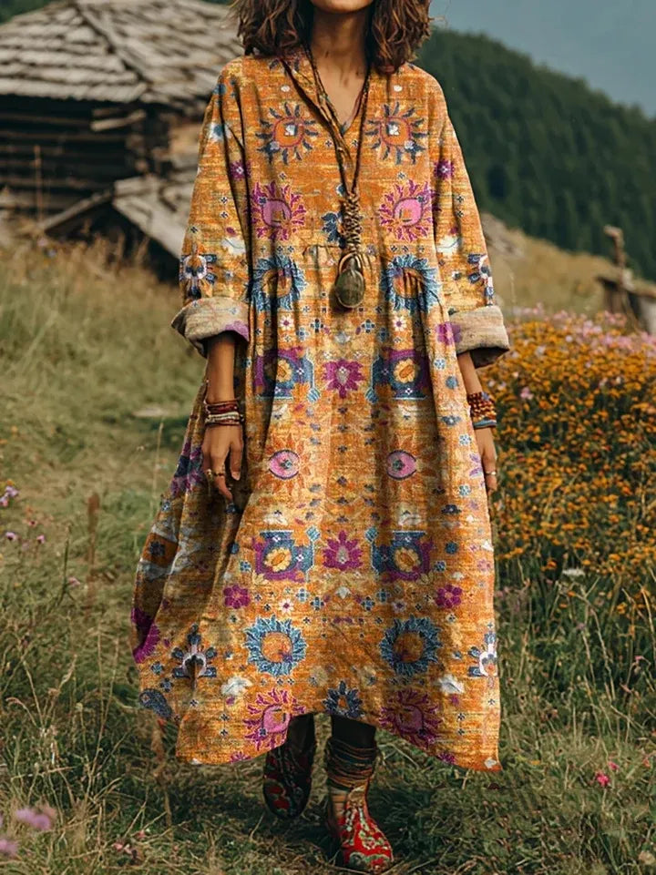 Mia | Bohemian Maxi Dress