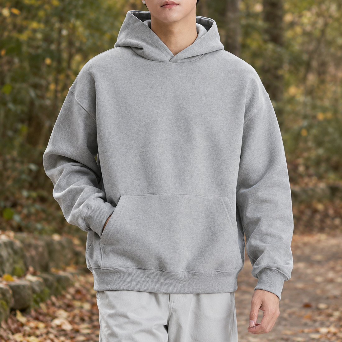 Nico Heavyweight Hoodie - Heather Gray