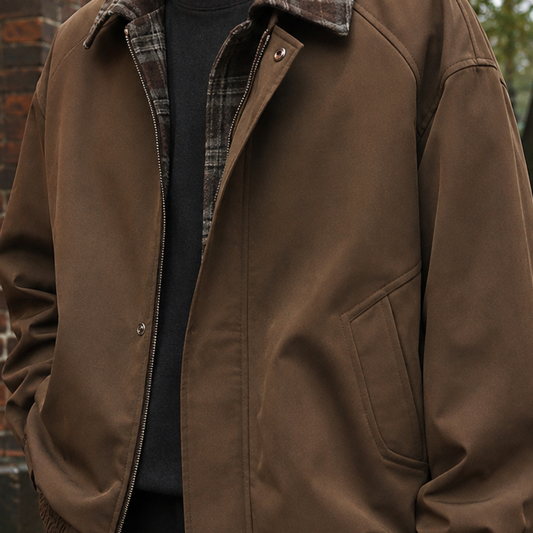 Knox Plaid Jacket - Lead Product Detail