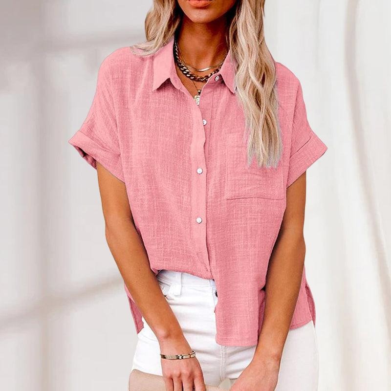Phoebe | Lightweight Button-Up Shirt
