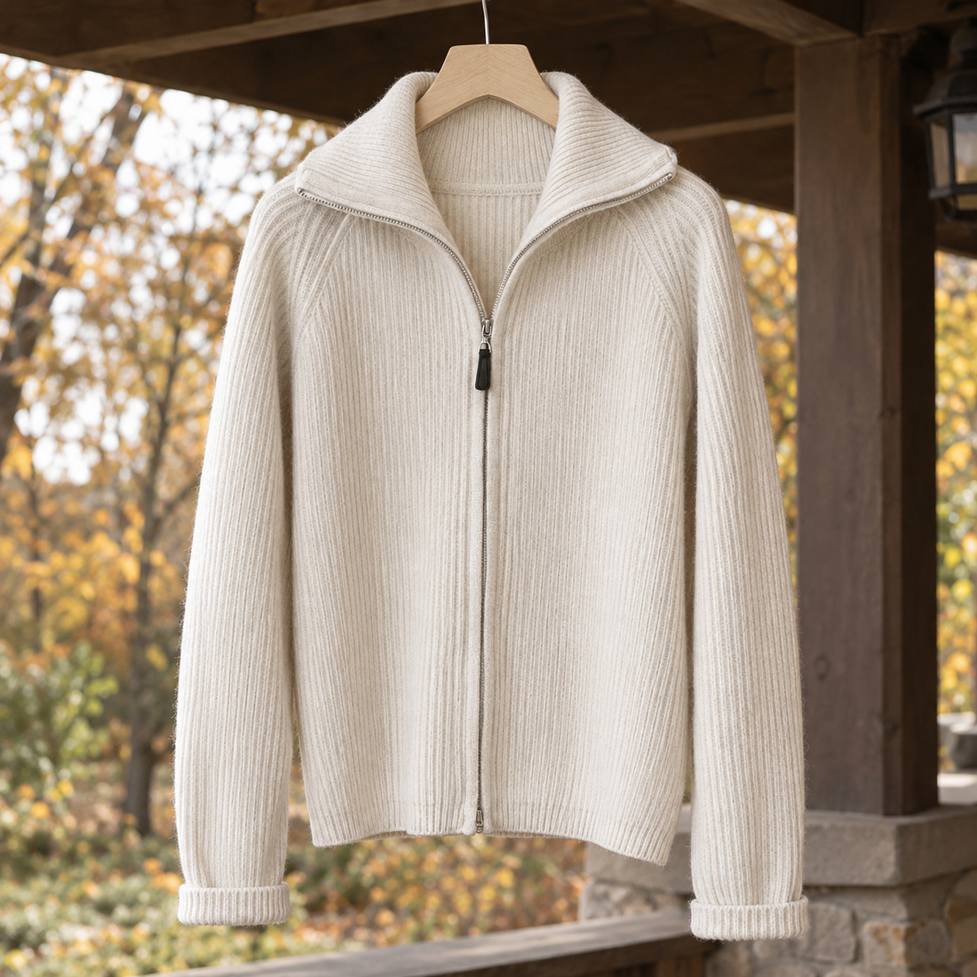 Valentina Cashmere Sweater - Barley