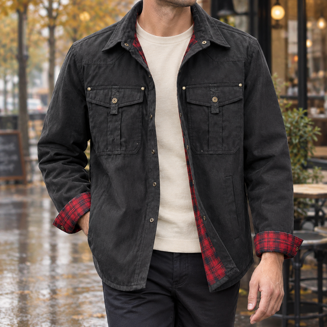Sullivan Utility Jacket - Black