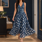 Elodie Maxi Dress - Blue