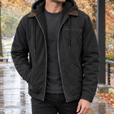 Hudson Hooded Jacket - Black