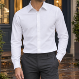 Jocelyn Fitted Shirt - White