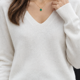 Vera V Neck Sweater - Lead Product Detail