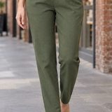 Florence Tapered Pants - Lead Product Detail