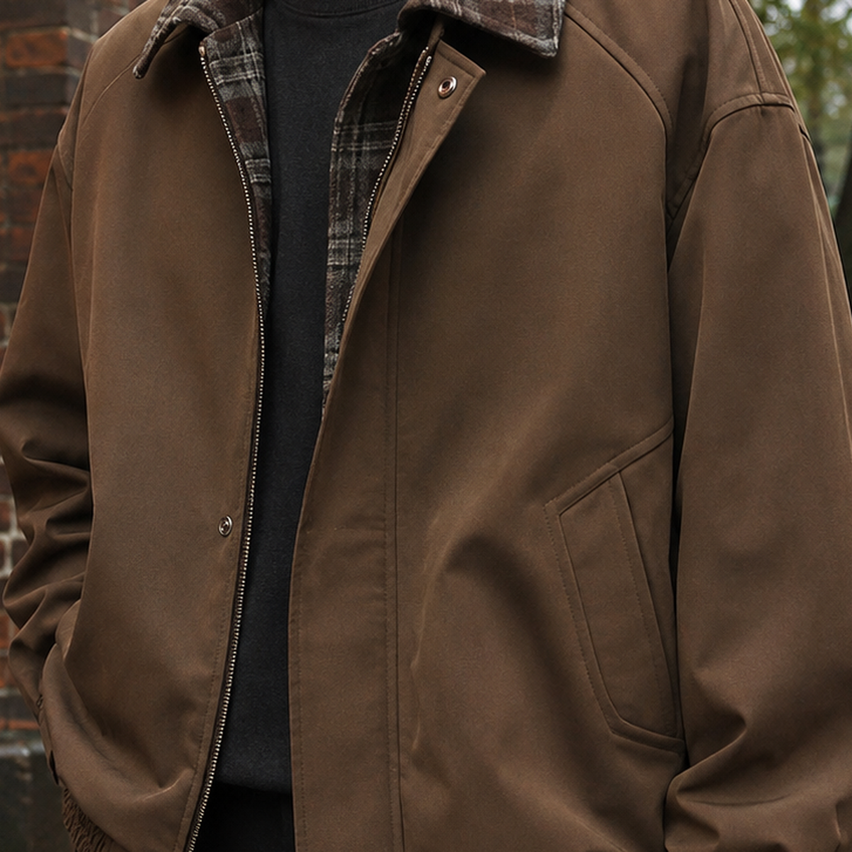 Knox Plaid Jacket - Lead Product Detail