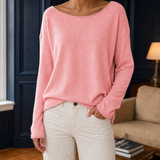 Eden Boatneck Top - Pink