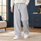 Austin Wide Leg Pants - Light Gray