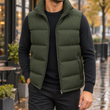 Dario Puffer Vest - Army Green