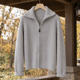 Valentina Cashmere Sweater - Light Gray