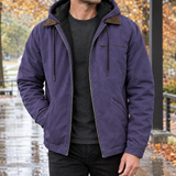 Hudson Hooded Jacket - Purple