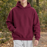 Nico Heavyweight Hoodie - Wine Red